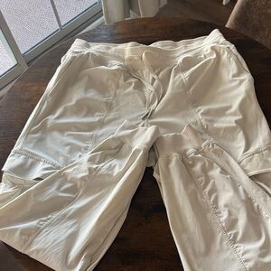 lululemon athletica Cream/White Leggings